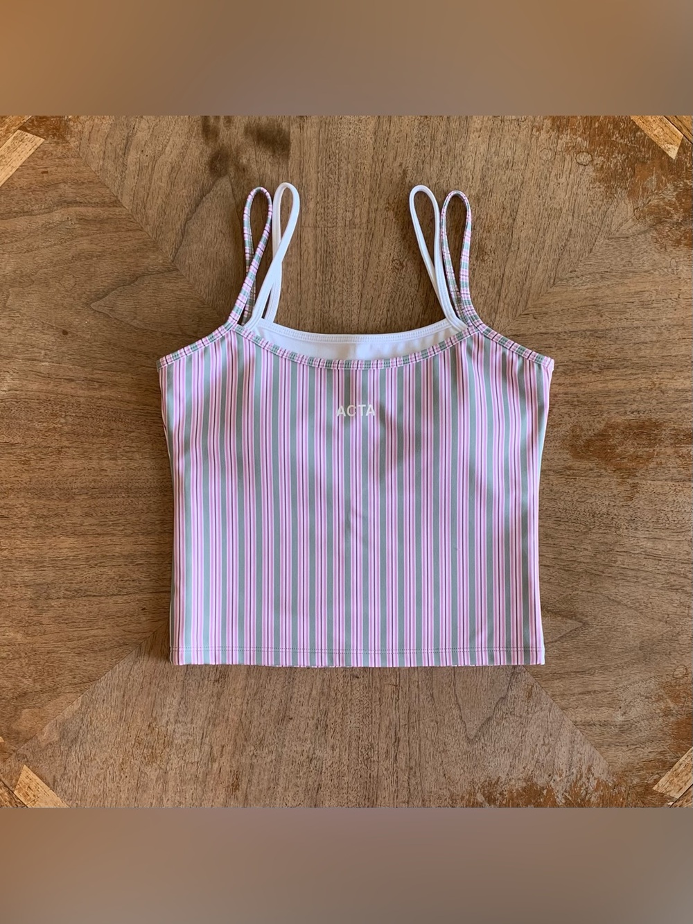 ACTA Garden Stripe Exge Tank